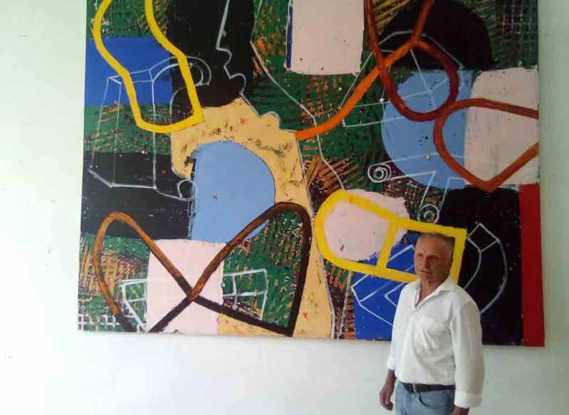Presenta artista eslovaco muestra Los techos de La Habana