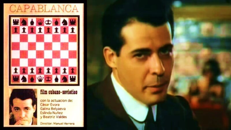 Película Capablanca restaurada por Rusia y Cuba