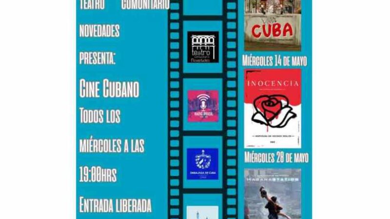 Ciclo de cine cubano en Teatro Comunitario de Chile