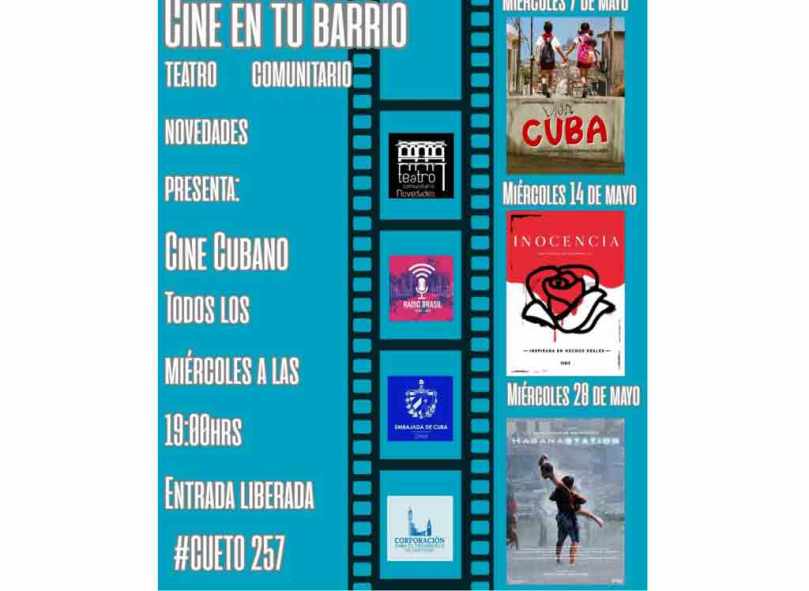Ciclo de cine cubano en Teatro Comunitario de Chile