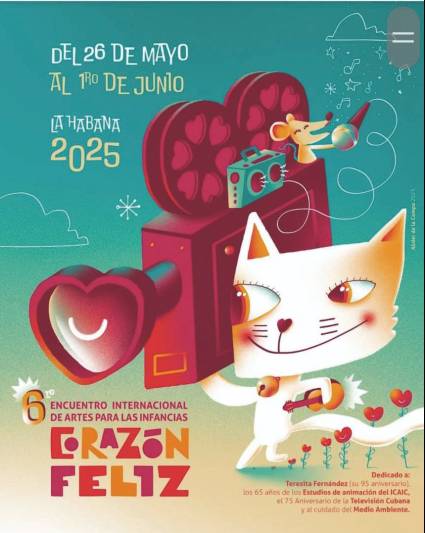 En La Habana, VI Encuentro Internacional de Artes para las Infancias Corazón Feliz