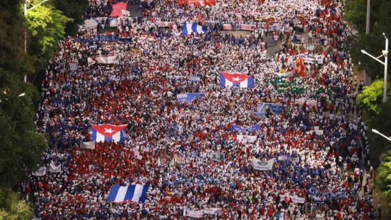 Díaz-Canel elogia unidad del pueblo cubano en Día de los Trabajadores