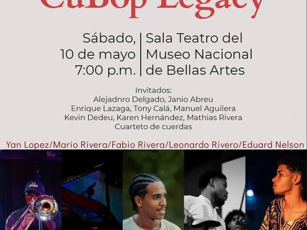 Regresa CuBop Legacy al escenario del Museo Nacional de Bellas Artes de Cuba