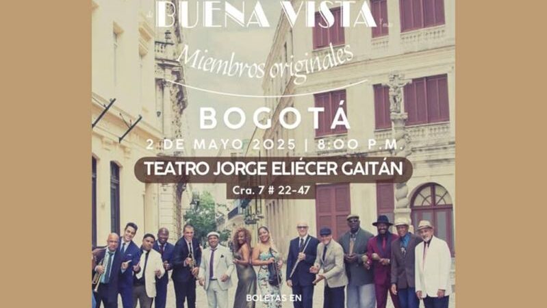 Estrellas de Buena Vista ofrecerán este viernes un espectáculo en Bogotá