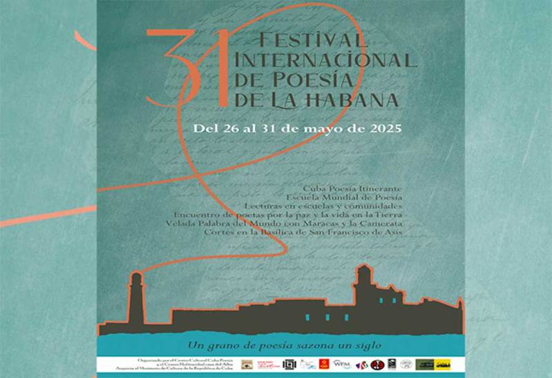 Comienza la edición 31 del Festival Internacional de Poesía de La Habana