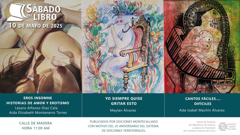 Títulos de Ediciones Montecallado en el Sábado del libro