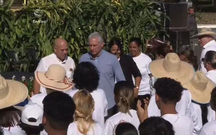 Preside Díaz-Canel homenaje a José Martí en Dos Ríos