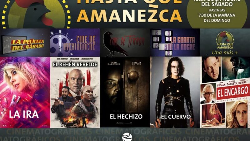 Valoraciones sobre el programa televisual Hasta que amanezca. La película del sábado
