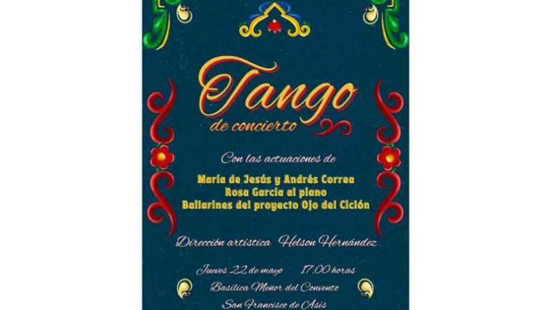Anuncian concierto de tangos en La Habana