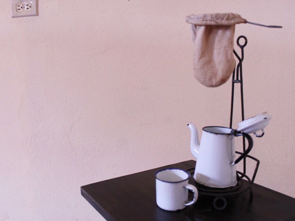 Colador tradicional para el café: Foto: Yugdanis Vicet Gómez