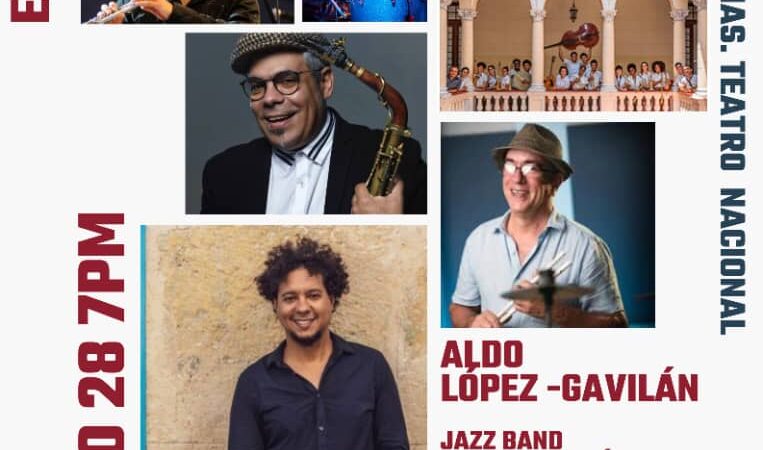 Aldo López-Gavilán en concierto junto a íconos del jazz cubano