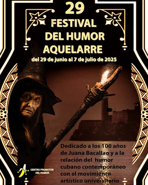 Muy pronto, Festival Nacional del Humor Aquelarre 2025