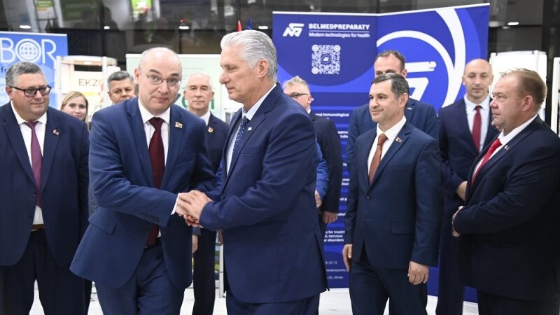 Cuba y Belarús buscan fortalecer alianzas en la industria biofarmacéutica