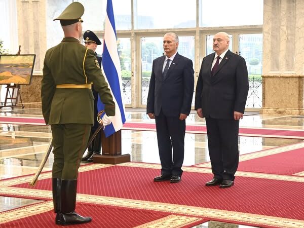 Presidente bielorruso recibe a Díaz-Canel