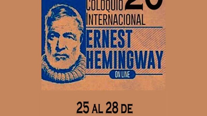 Comienza este miércoles XX Coloquio Internacional Ernest Hemingway