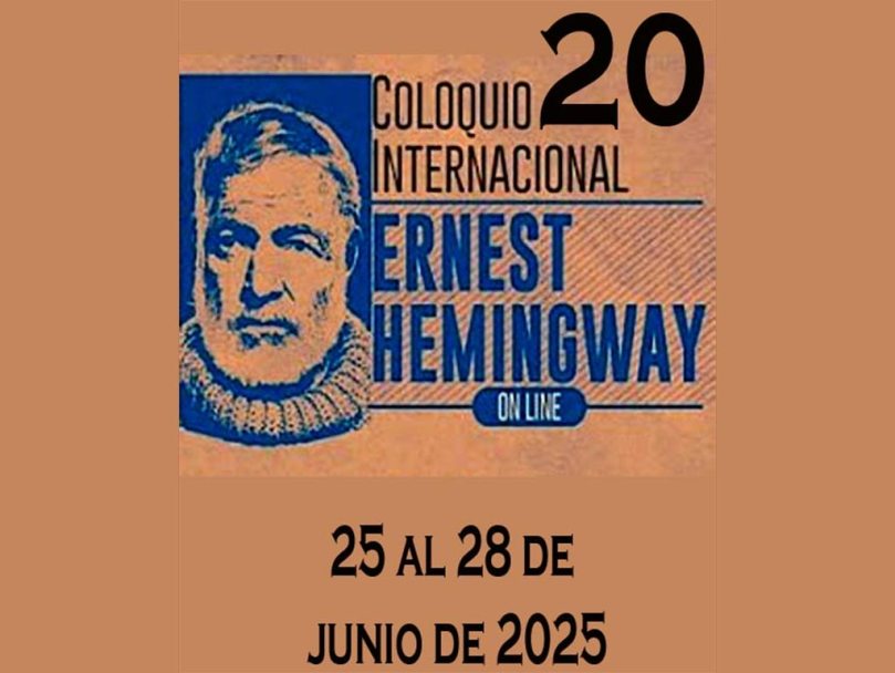 Comienza este miércoles XX Coloquio Internacional Ernest Hemingway
