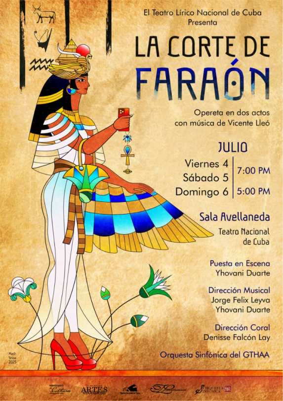 Comienza venta de entradas para La corte del faraón en el Teatro Nacional
