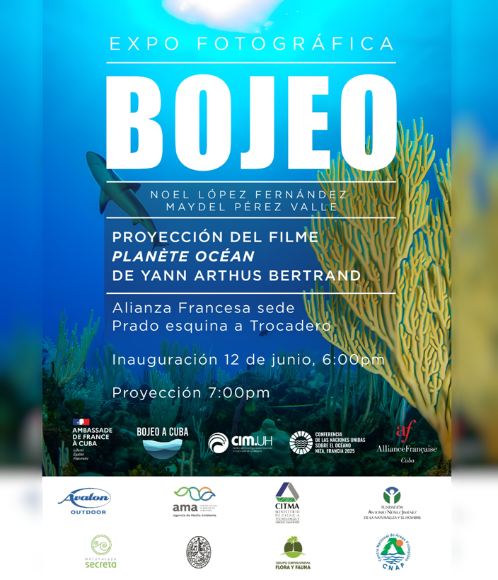 Invitación a explorar los fondos marinos en la Alianza Francesa