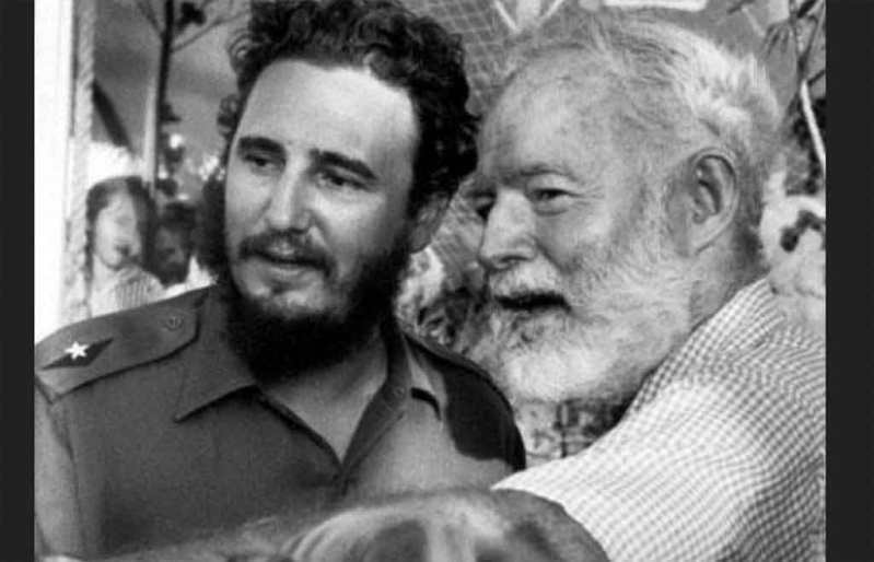 Evocan en evento internacional histórico encuentro entre Fidel y Hemingway