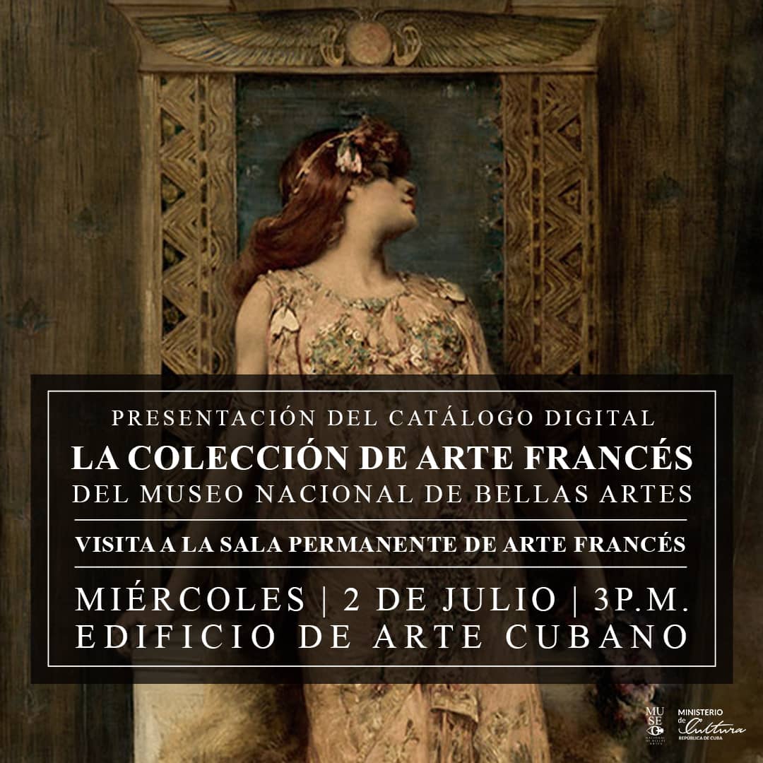 Presentarán colección de arte francés en recorrido por Bellas Artes