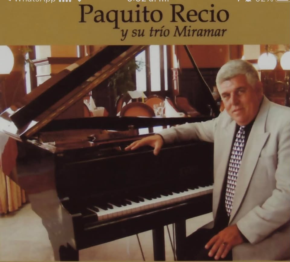 Tiempo exclusivo de música con Paquito Recio y el trío Miramar