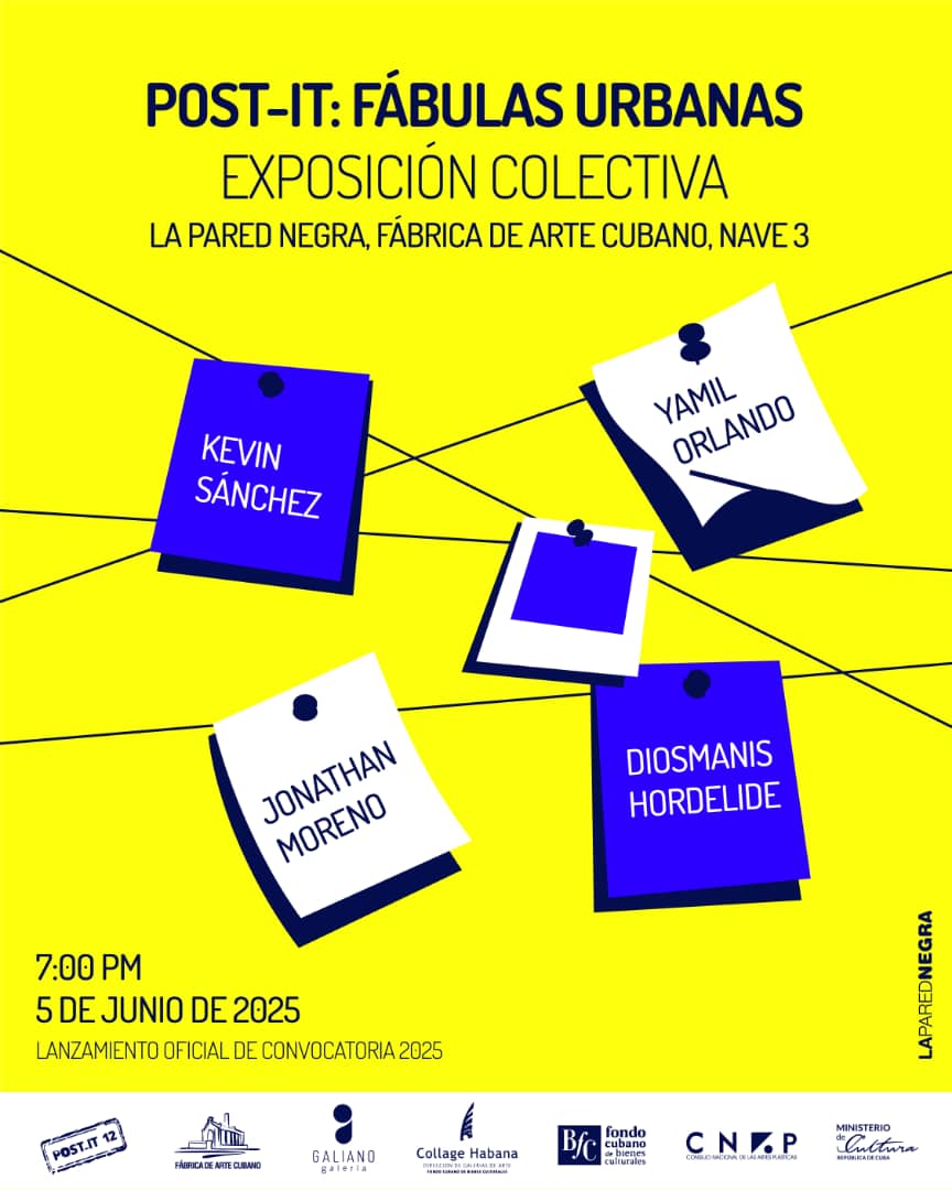 Presentan convocatoria de la edición 12 de concurso Post-it. Arte Cubano Contemporáneo
