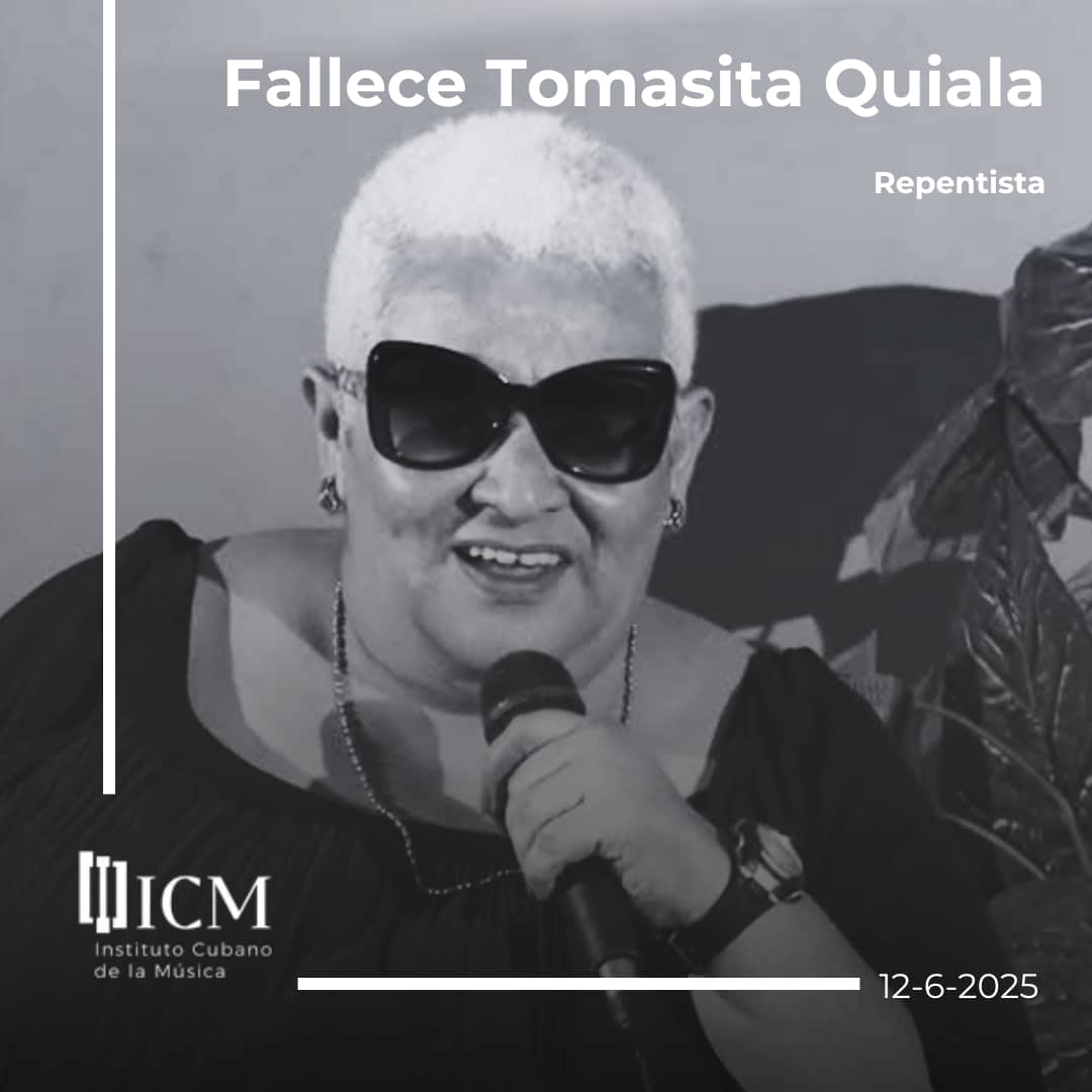 Falleció la destacada repentista cubana Tomasita Quiala