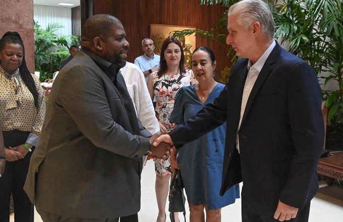 Agradece Díaz-Canel apoyo de Mozambique ante bloqueo