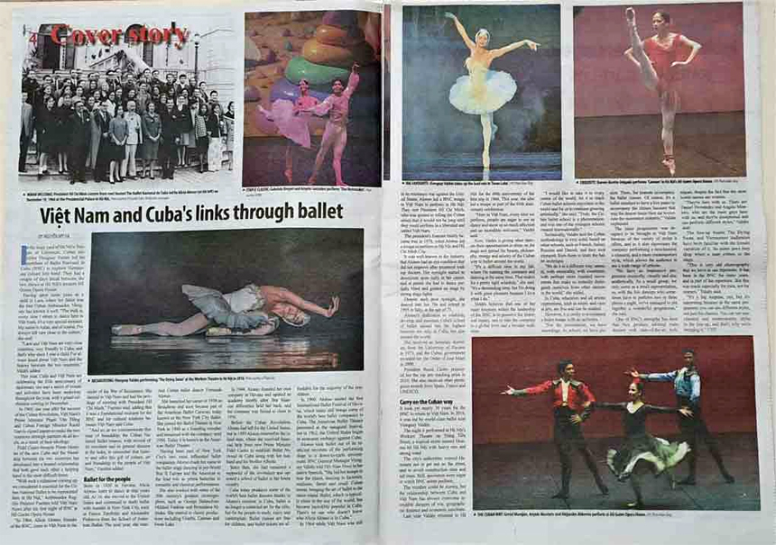 Ballet Nacional de Cuba sigue dando de qué hablar en Vietnam