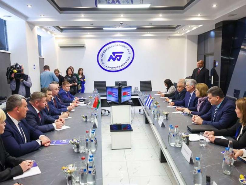 Belarús y Cuba iniciarán producción conjunta de medicamentos