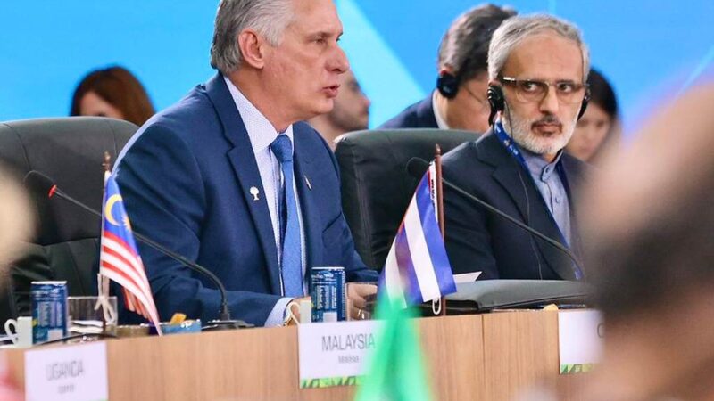 Cuba exhorta a construir un orden internacional más justo en Brics