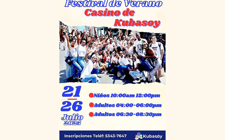 Comienza este lunes el Festival de Verano «Casino de Kubasoy»