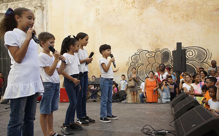 Inauguran en La Habana Plazuela para las Infancias Teresita Fernández