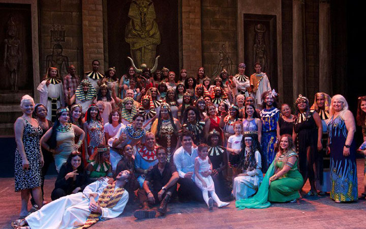 Exitosa acogida en el Teatro Nacional de Cuba a La Corte del Faraón