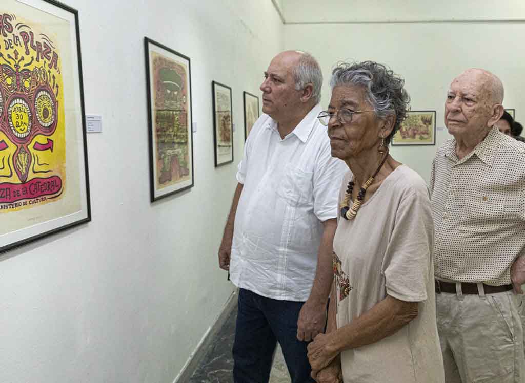 Gráfica de Sosabravo celebra la vida del gran artista cubano