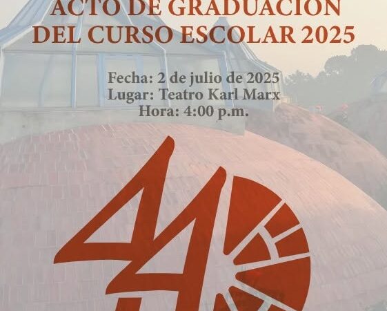 Universidad de las Artes de Cuba realizará su graduación número 44