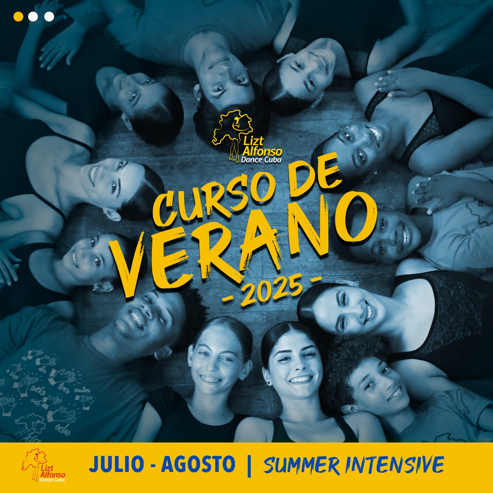A punto de comenzar XXXI Curso de Verano 2025 de Lizt Alfonso Dance Cuba