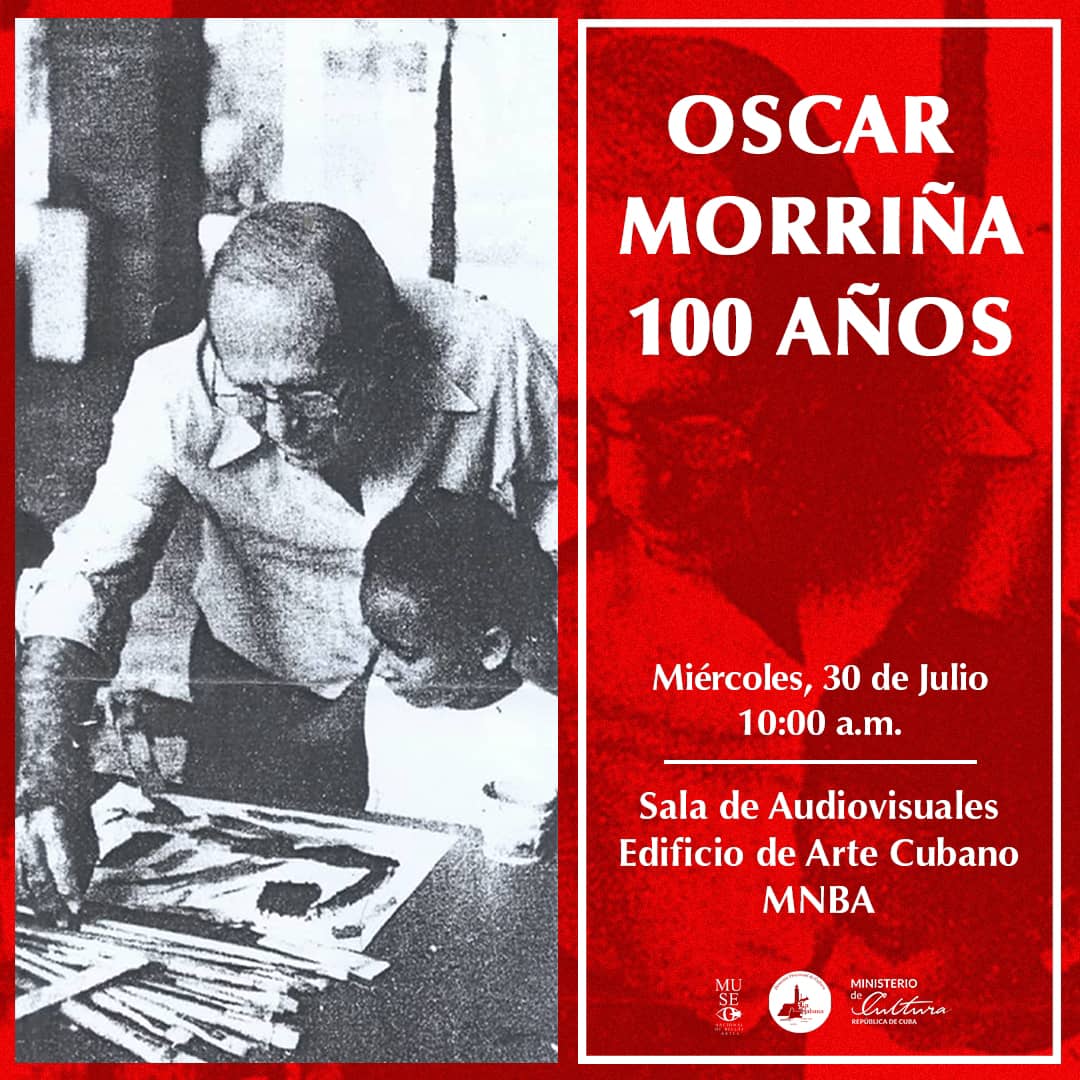 Museo Nacional de Bellas Artes de Cuba celebra centenario del profesor Oscar Morriña