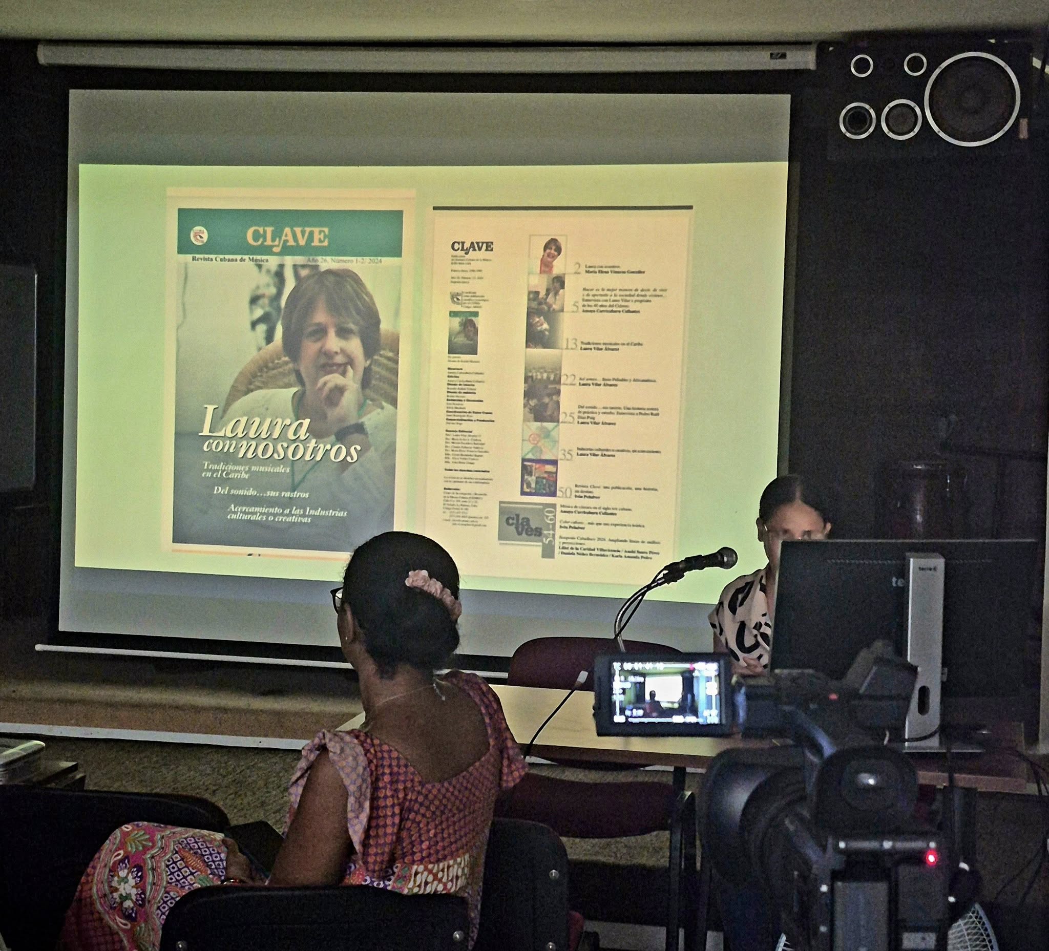 Dedican a Laura Vilar nuevo número de la revista Clave