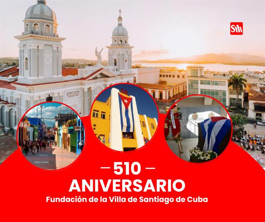 Felicita Díaz-Canel a Santiago de Cuba por sus 510 años