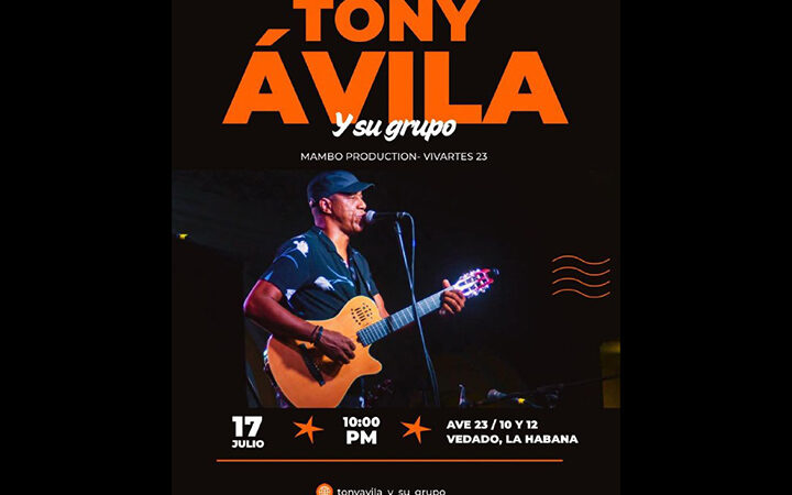 Concierto especial de Tony Ávila y su Grupo esta noche en La Habana