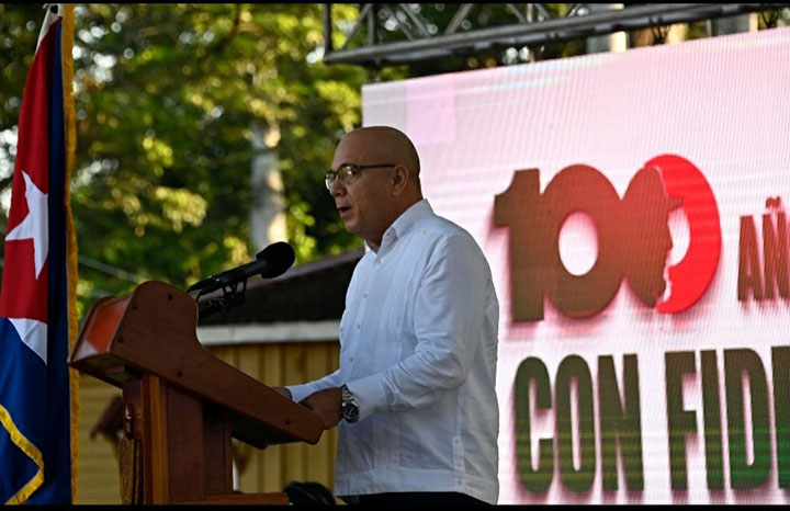 Discurso de Morales Ojeda en el Acto Central por el 13 de agosto