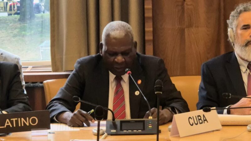 Cuba conversa sobre cambio climático en cita parlamentaria mundial