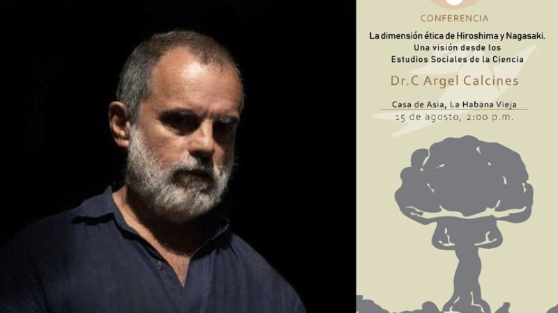 Conferencia La dimensión ética de Hiroshima y Nagasaki en el Centro Histórico de La Habana