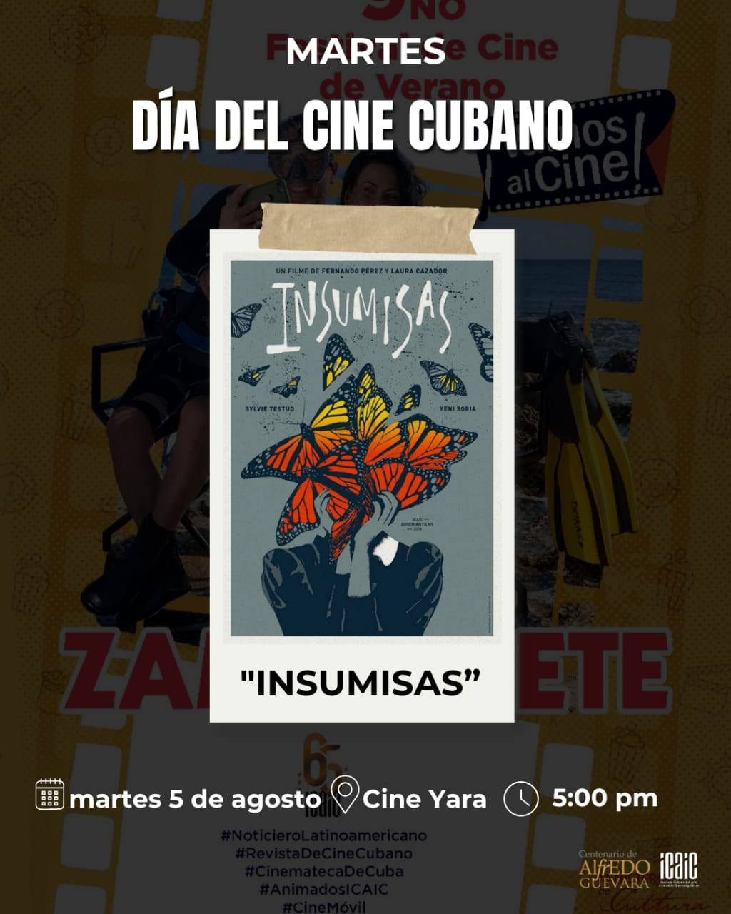 Noveno Festival de Cine de Verano dedicó jornada a filmes cubanos