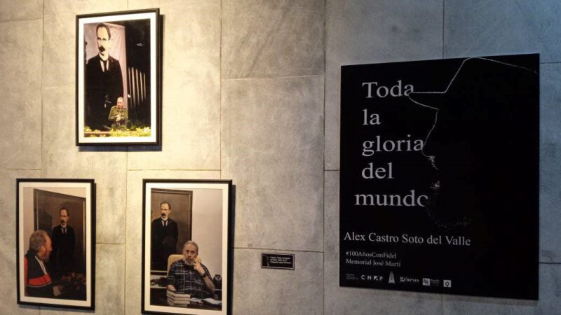 Inauguran exposición Toda la gloria del mundo dedicada a Fidel