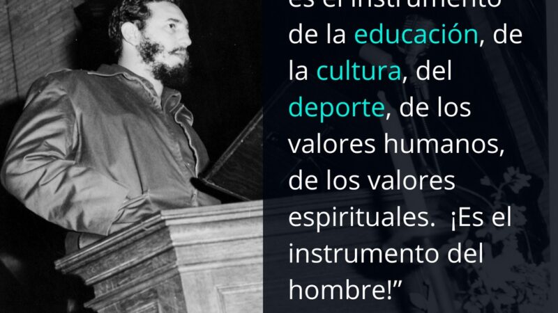 Fidel y la cultura