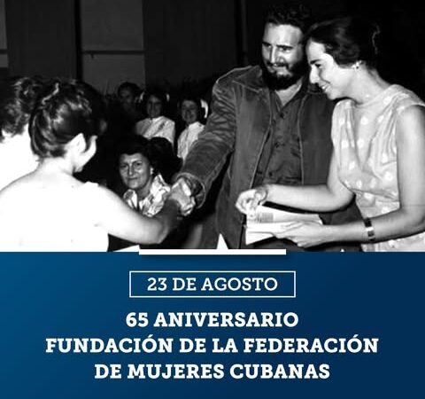 Cuba celebra aniversario 65 de Federación de Mujeres