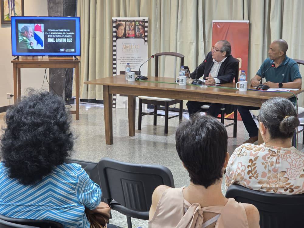 Icaic celebra cumpleaños de Fidel Castro