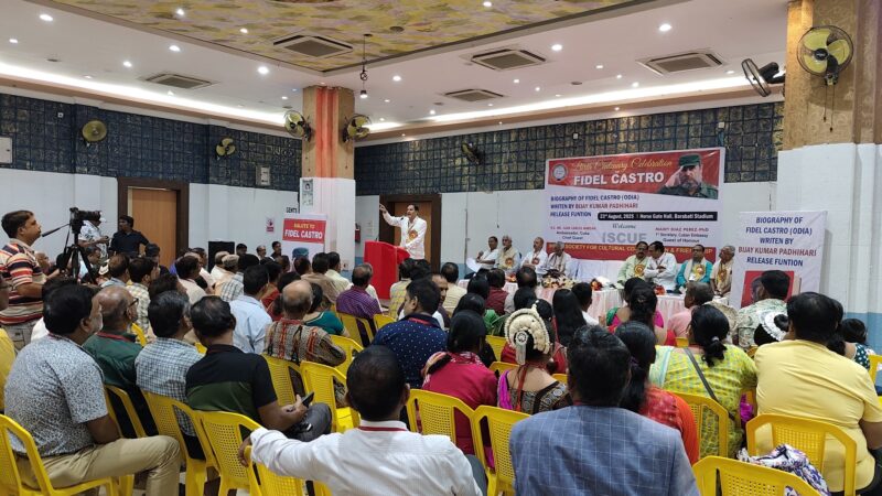 Presentan en India biografía sobre Fidel Castro